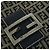 FENDI Zucchino Canvas Mamma Baguette Schultertasche Navy Silber Auth 138467 - Ansicht 10
