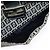 FENDI Zucchino Canvas Mamma Baguette Schultertasche Navy Silber Auth 138467 - Ansicht 21