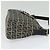 FENDI Zucchino Canvas Mamma Baguette Schultertasche Navy Silber Auth 138467 - Ansicht 4