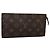 LOUIS VUITTON Monogram Bucket GM Accessory Pouch LV Auth 139150