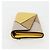 LOEWE Puzzle Anagram Long Wallet Pelle Gialla Auth 134883M Giallo - vista 3