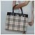 Burberry Nova Check Handtasche aus Canvas Beige Silber Authentisch 139256 - Ansicht 22