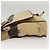PRADA Schultertasche aus Canvas Beige Silber Authentisch 133380 - Ansicht 5