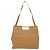 Borsa a Spalla Salvatore Ferragamo in Pelle Beige Oro Auth bs28483 D'oro - vista 3