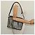 Céline Borsa a Spalla Celine C Sulky PVC Blu Navy Oro Auth 138407 D'oro - vista 22