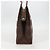 Céline Borsa tote in tela Macadam CELINE in pelle PVC marrone oro Auth 129707 - vista 5