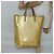 LOUIS VUITTON Monogram Vernis Reade MM Borsa a Mano Beige M91141 LV Auth 137641 - vista 21