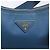 Prada Borsa a Spalla in Pelle Blu Oro Auth 136806 D'oro - vista 15