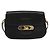 Borsa a Spalla CÉLINE Carrozza in Pelle Nera e Oro Auth yk19109 Nero D'oro - vista 2