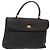 BALLY Borsa a Mano Matelassé in Pelle Nera e Oro Auth ki5898 Nero D'oro