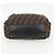 Bolso de mano de lona Zucca FENDI negro marrón oro Auth BA4615 Castaño Dorado - vista 9