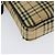 Borsa a Spalla Nova Check in Tela Beige e Argento Autentica Burberry 138221 - vista 12