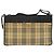Borsa a Spalla Nova Check in Tela Beige e Argento Autentica Burberry 138221 - vista 2