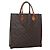 LOUIS VUITTON Borsa Sac Plat Monogram M51140 Auth LV 138697 Monogramma