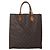 LOUIS VUITTON Borsa Sac Plat Monogram M51140 Auth LV 138697 Monogramma - vista 13