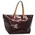 LOUIS VUITTON Borsa Tote Bellevue GM Monogram Vernis Amarante M93589 Auth 137375 Bordò