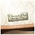 Borsa a spalla in tela a nido d'ape Christian Dior PVC beige e oro Auth BA4743 D'oro - vista 16