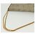 Borsa a spalla in tela a nido d'ape Christian Dior PVC beige e oro Auth BA4743 D'oro - vista 7
