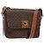 Céline Borsa a spalla in tela Macadam CELINE in pelle PVC marrone oro Auth 138817 D'oro