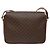 Céline Borsa a spalla in tela Macadam CELINE in pelle PVC marrone oro Auth 138817 D'oro - vista 3