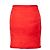Falda Mini de Ante Valentino Roja