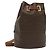 Céline Borsa a Spalla in Tela Macadam CELINE in Pelle PVC Marrone Oro Auth 136070 D'oro
