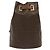 Céline Borsa a Spalla in Tela Macadam CELINE in Pelle PVC Marrone Oro Auth 136070 D'oro - vista 2