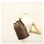 Céline Borsa a Spalla in Tela Macadam CELINE in Pelle PVC Marrone Oro Auth 136070 D'oro - vista 23