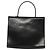 Céline CELINE Hand Bag Leather Black Gold Auth 139446 Golden - view 3