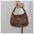 Borsa a Spalla Salvatore Ferragamo in Pelle Beige Oro Auth BA4410 D'oro - vista 21