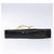 Borsa a Spalla Gancini con Catena Salvatore Ferragamo Smalto Nero Oro Auth 139352 - vista 9