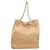 Tote PRADA Kettentasche Satin Gold Auth 129815 Golden