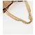Tote PRADA Kettentasche Satin Gold Auth 129815 Golden - Ansicht 8