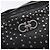 Borsa Tote Gancini in pelle nera e argento di Salvatore Ferragamo Auth bs28720 Nero - vista 14