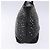 Borsa Tote Gancini in pelle nera e argento di Salvatore Ferragamo Auth bs28720 Nero - vista 4