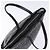 Borsa Tote Gancini in pelle nera e argento di Salvatore Ferragamo Auth bs28720 Nero - vista 6