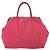 PRADA Borsa a mano in nylon rosa oro Auth 139304 D'oro - vista 3