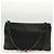Borsa a spalla in pelle nera con borchie e catena Christian Louboutin Auth 137606 Nero Argento - vista 22