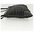 Borsa a spalla in pelle nera con borchie e catena Christian Louboutin Auth 137606 Nero Argento - vista 5