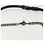 Borsa a spalla in pelle nera con borchie e catena Christian Louboutin Auth 137606 Nero Argento - vista 8