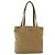 PRADA Tote Tasche Nylon Beige Silber Auth bs28686
