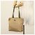 PRADA Tote Tasche Nylon Beige Silber Auth bs28686 - Ansicht 25