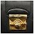 Borsa a mano Salvatore Ferragamo in pelle nera e oro Auth 139277 Nero D'oro - vista 14