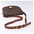 Céline Borsa a spalla in tela Macadam CELINE in pelle PVC marrone oro Auth 138815 D'oro - vista 7