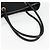 Céline Borsa Tote in Nylon Nero Oro Auth 136206 D'oro - vista 7