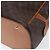 Céline Borsa a mano in tela Macadam CELINE in pelle PVC marrone oro Auth ki5970 D'oro - vista 12