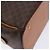 Céline Borsa a mano in tela Macadam CELINE in pelle PVC marrone oro Auth ki5970 D'oro - vista 13