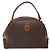 Céline Borsa a mano in tela Macadam CELINE in pelle PVC marrone oro Auth ki5970 D'oro - vista 2