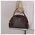 Céline Borsa a mano in tela Macadam CELINE in pelle PVC marrone oro Auth ki5970 D'oro - vista 22