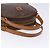 Céline Borsa a mano in tela Macadam CELINE in pelle PVC marrone oro Auth ki5970 D'oro - vista 7